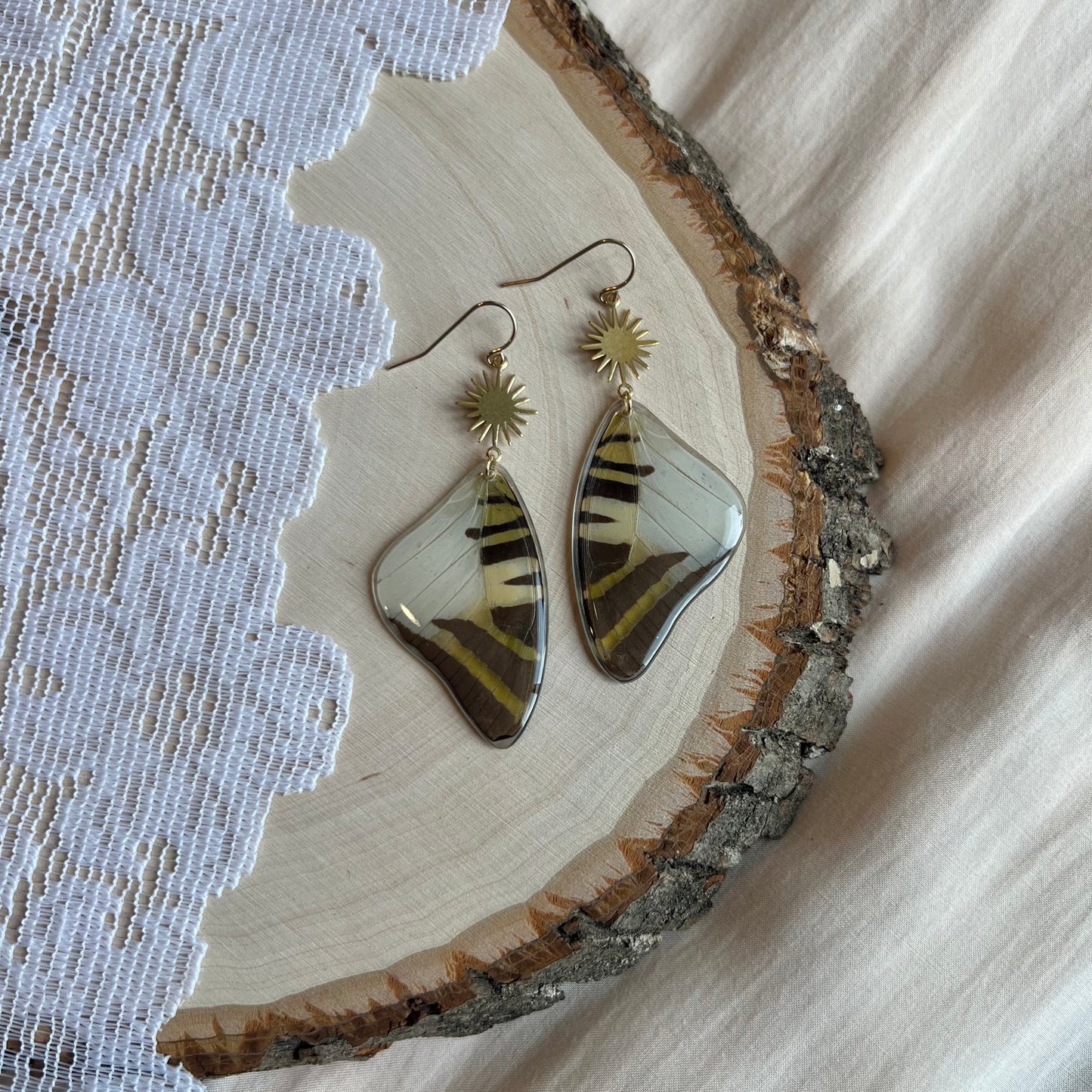 Swordtail Butterfly Earrings