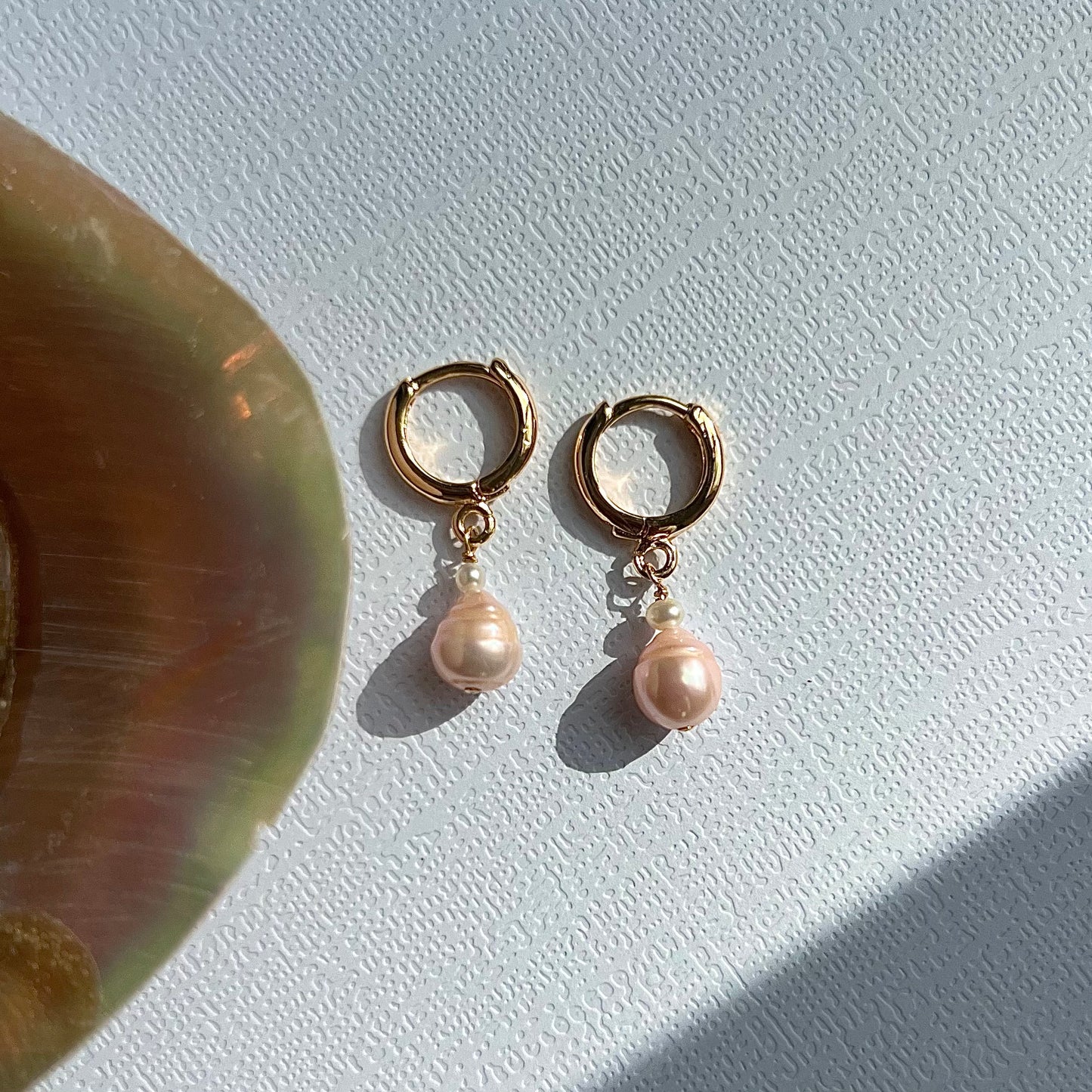 Blush Pearl Huggies