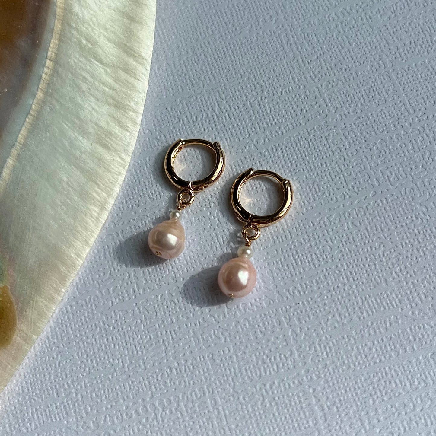 Blush Pearl Huggies
