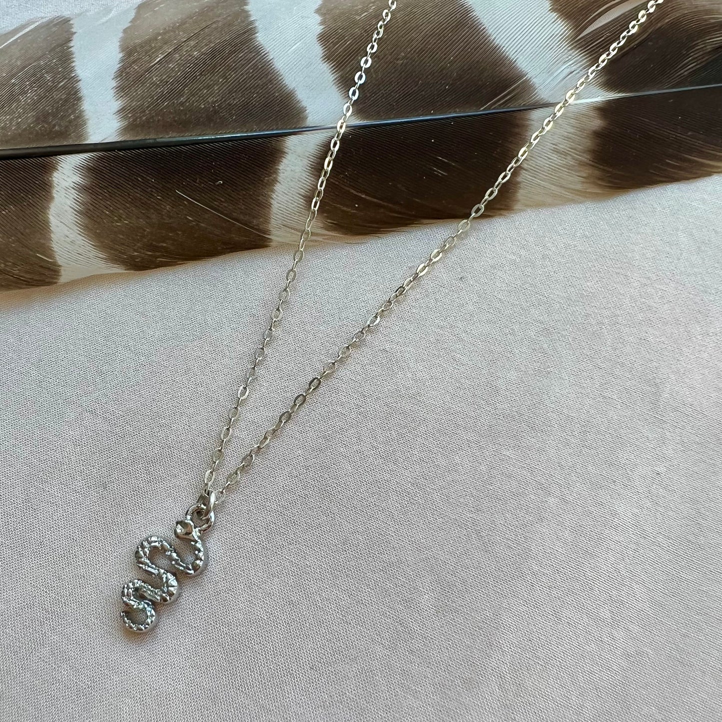 Silver Serpent Choker