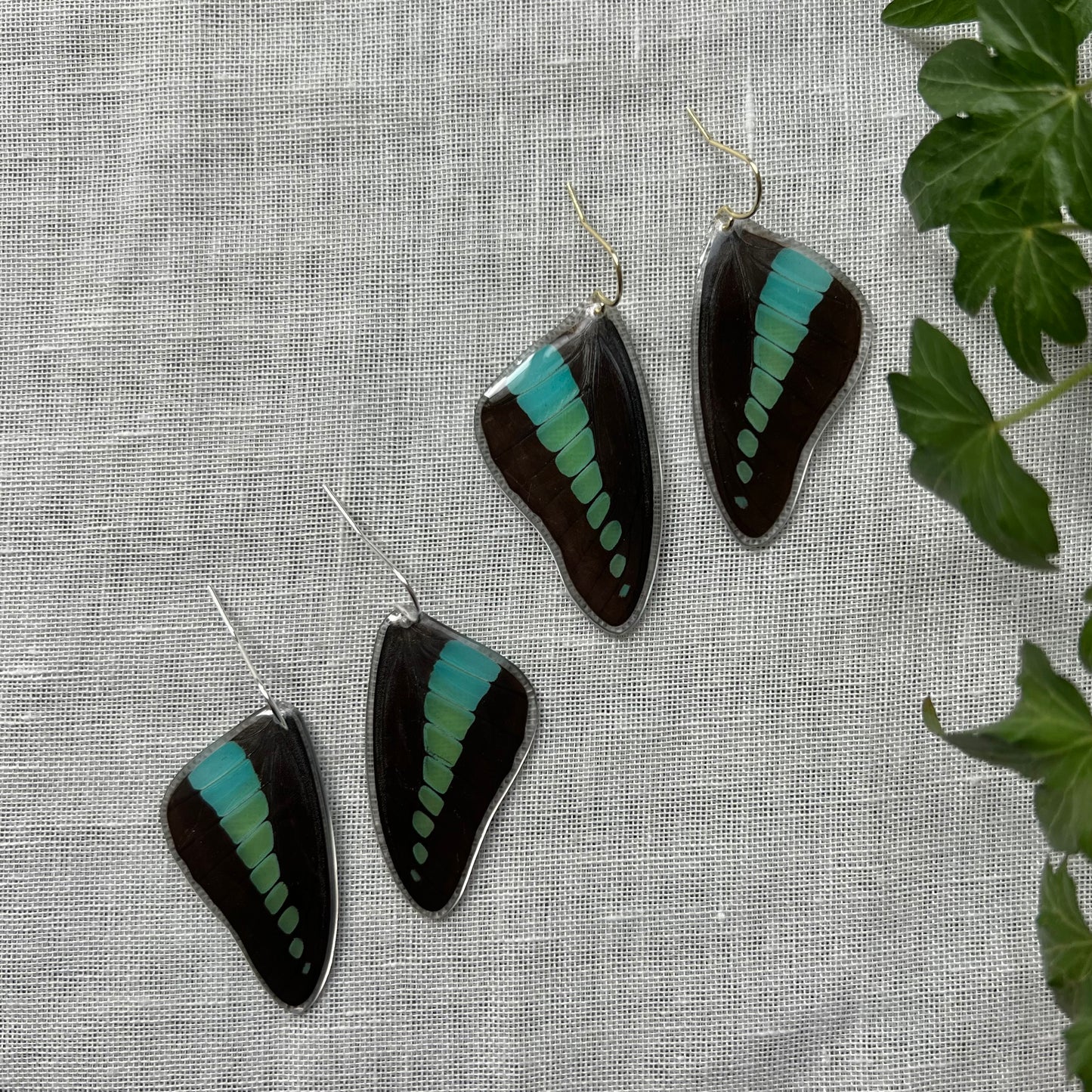 Blue Bottle Earrings