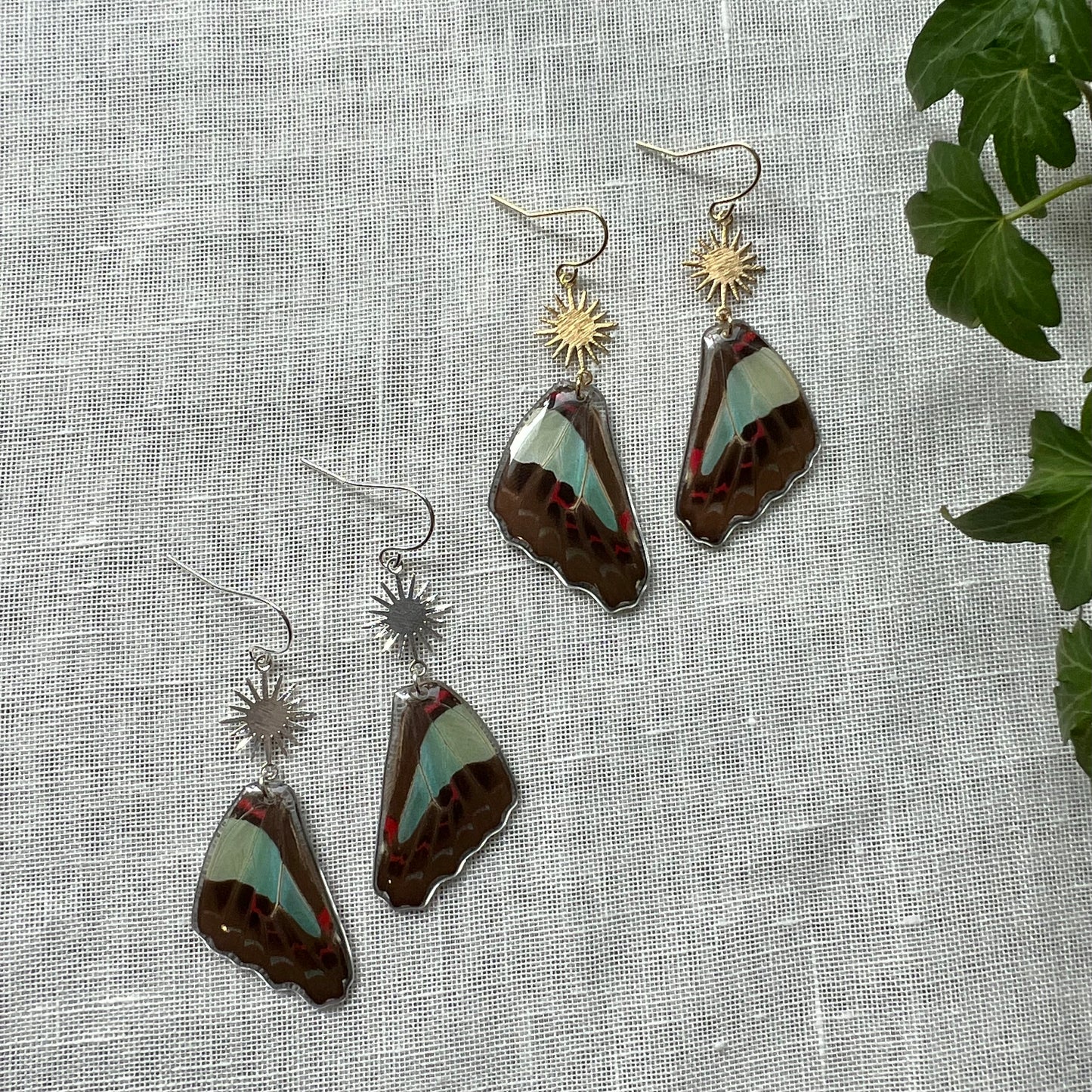 Blue Bottle Earrings
