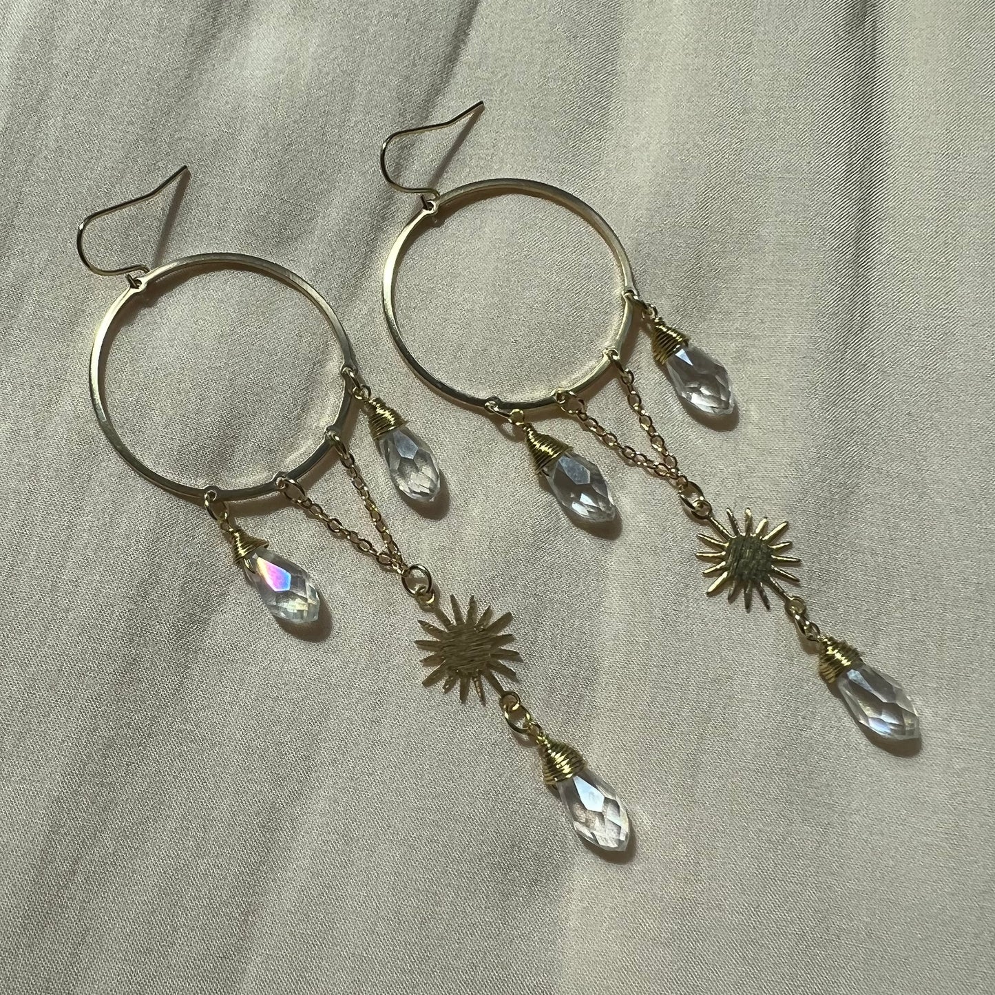 Crystalline Goddess Earrings