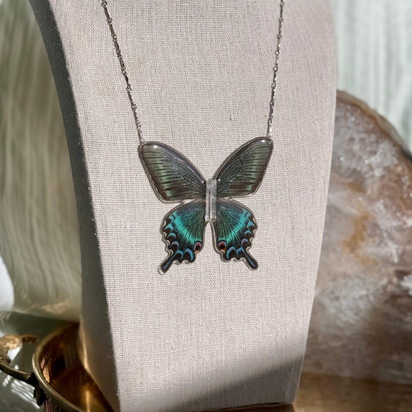 Alpine Butterfly Necklace