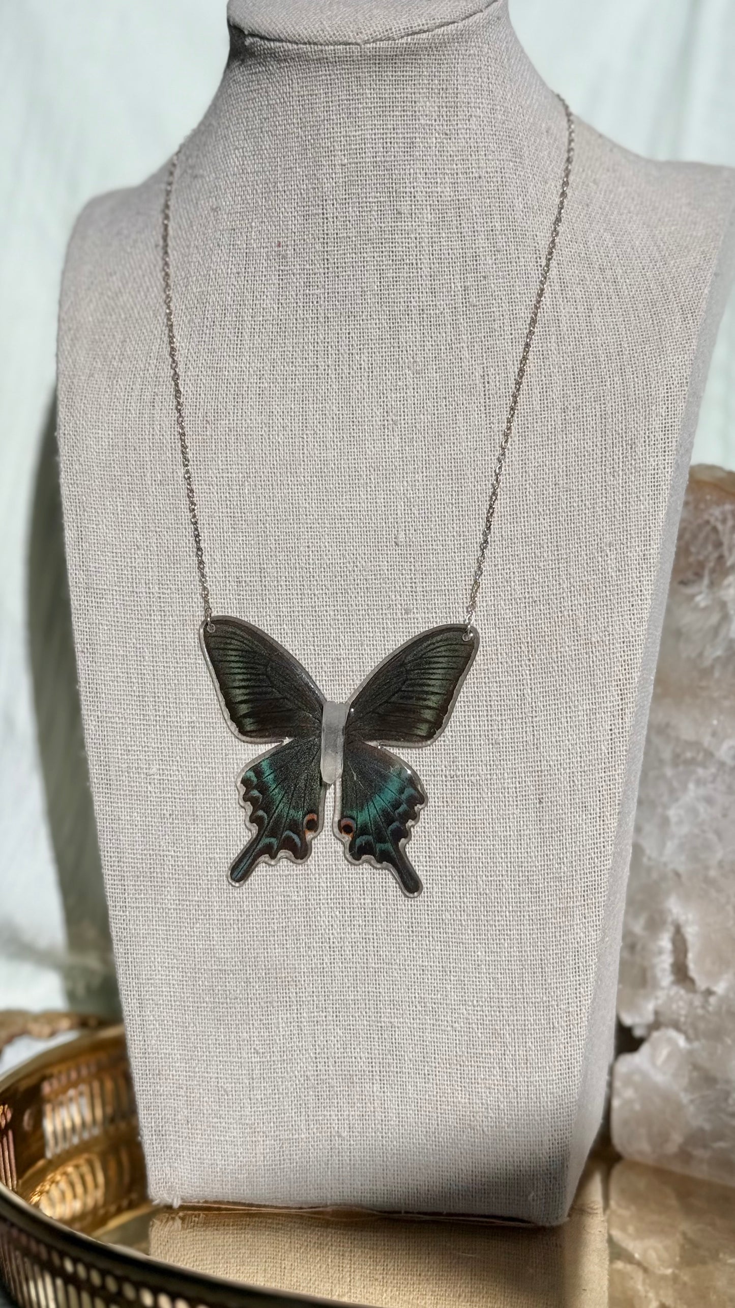 Alpine Butterfly Necklace