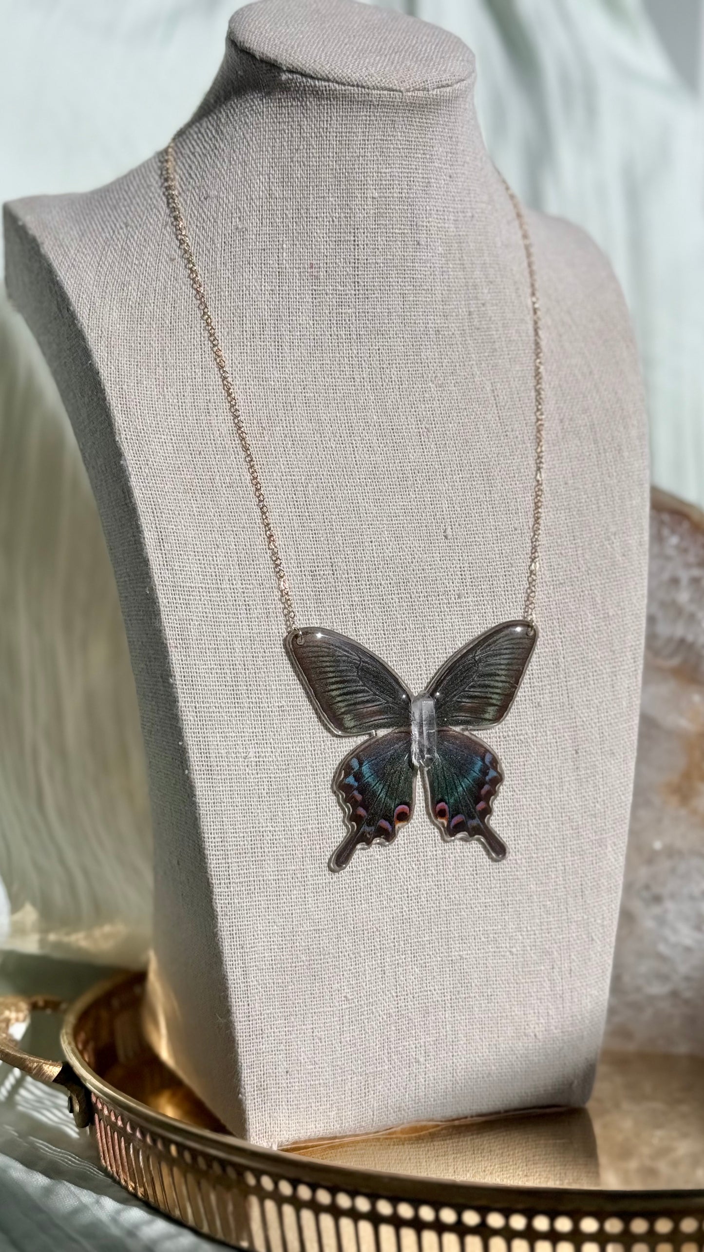 Alpine Butterfly Necklace