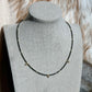 Star Dust Necklace- Pyrite