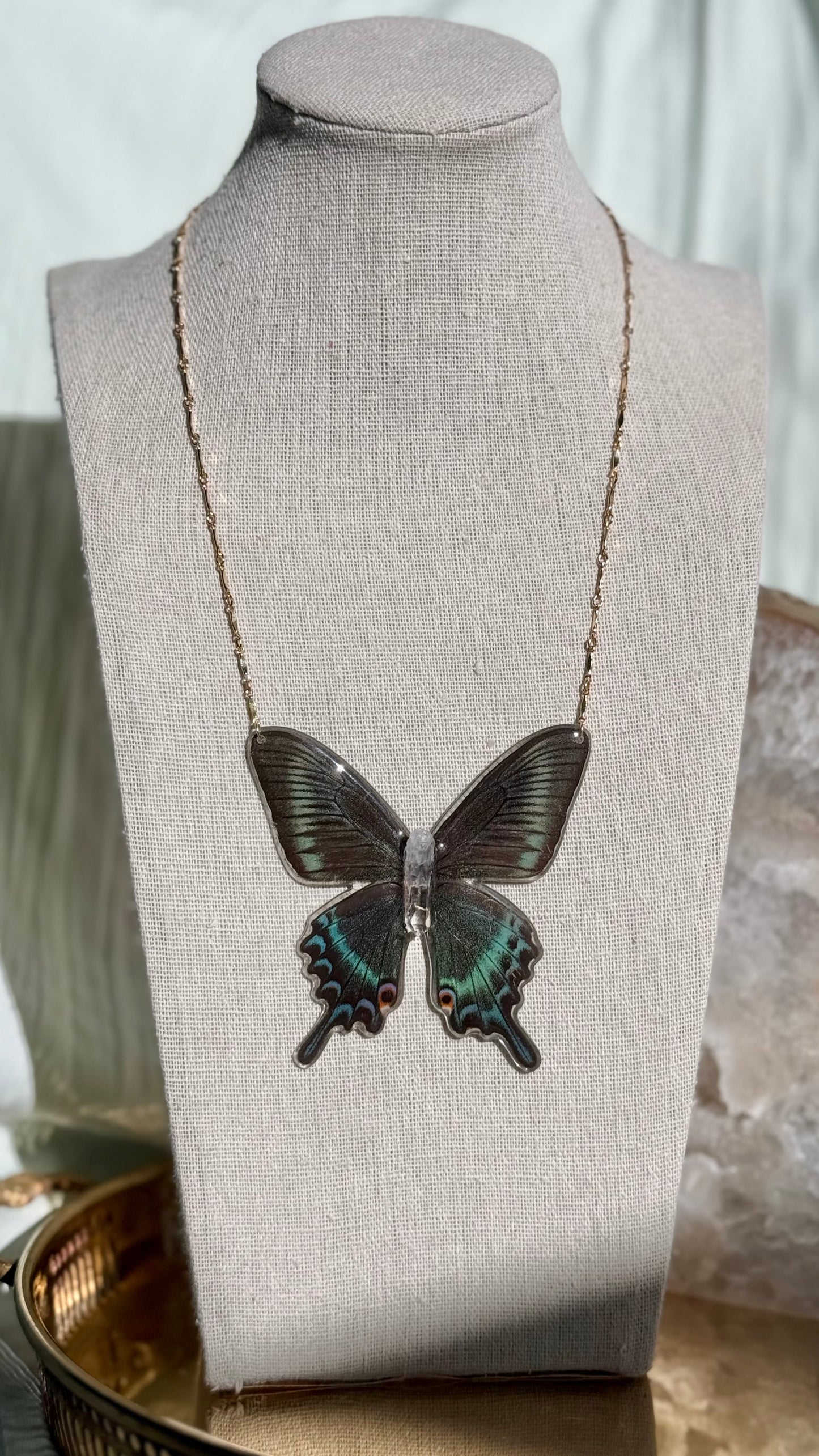 Alpine Butterfly Necklace