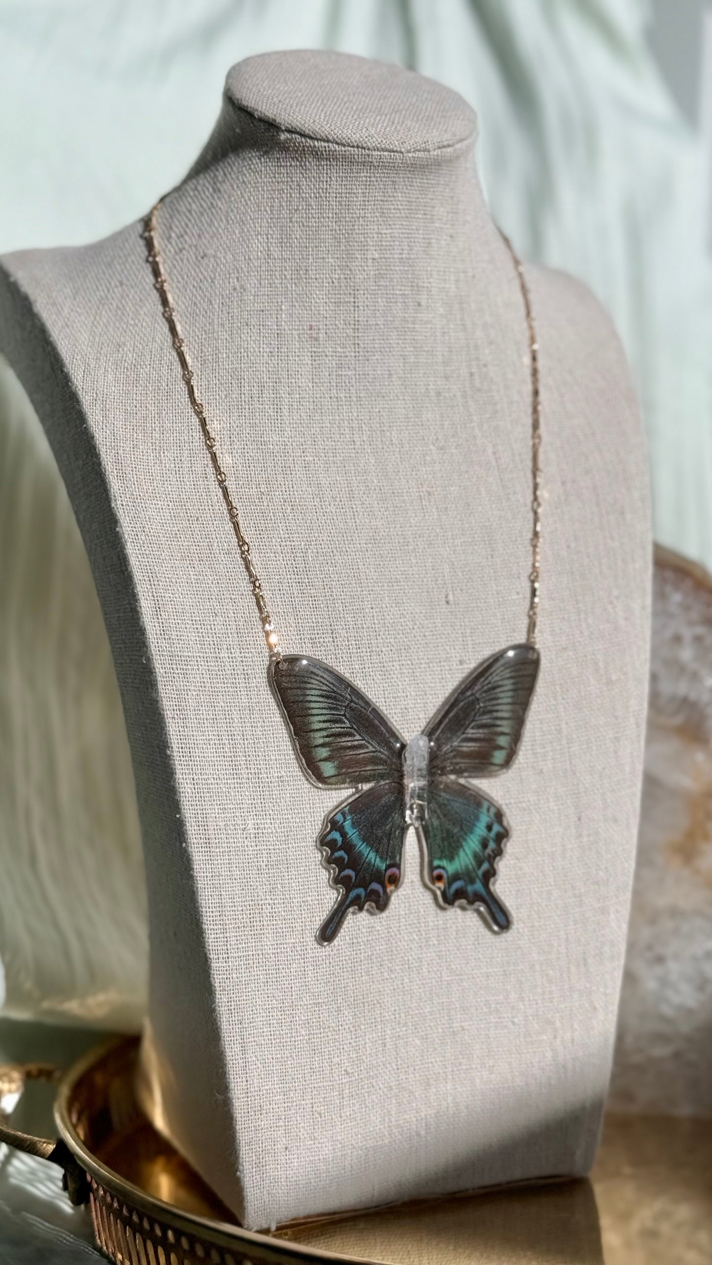 Alpine Butterfly Necklace