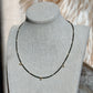 Star Dust Necklace- Pyrite