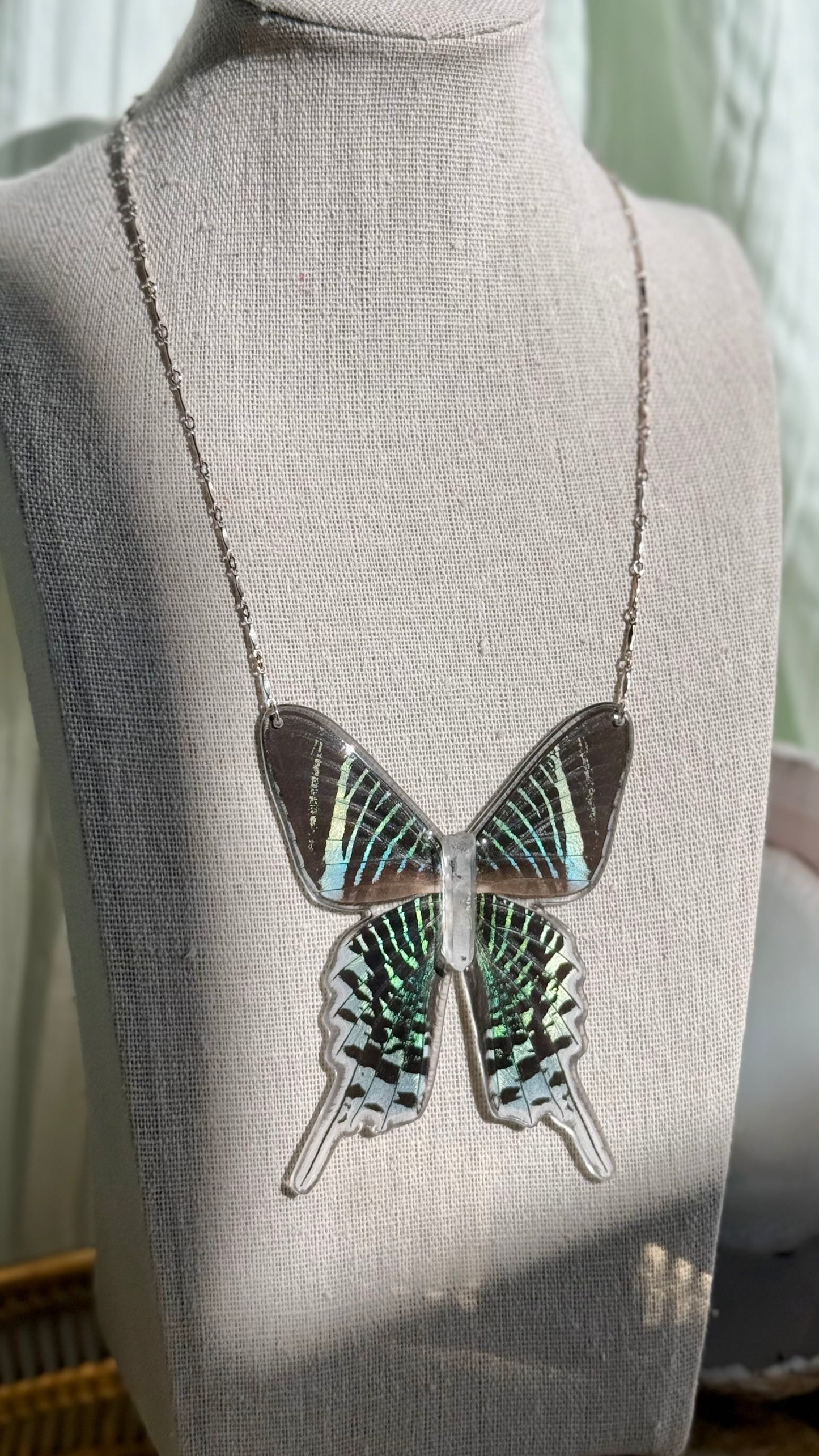 Urania Moth Necklace