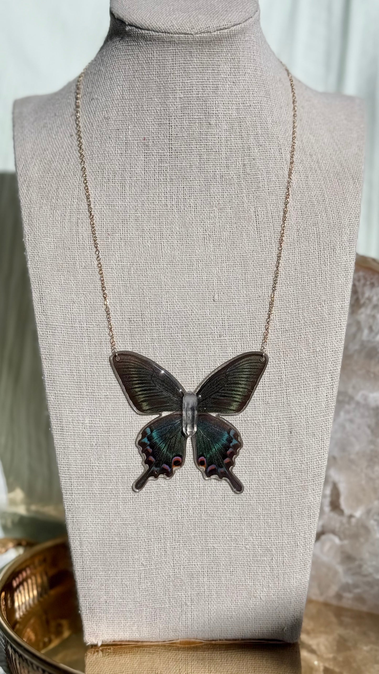 Alpine Butterfly Necklace