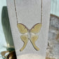 Luna Moth Necklace