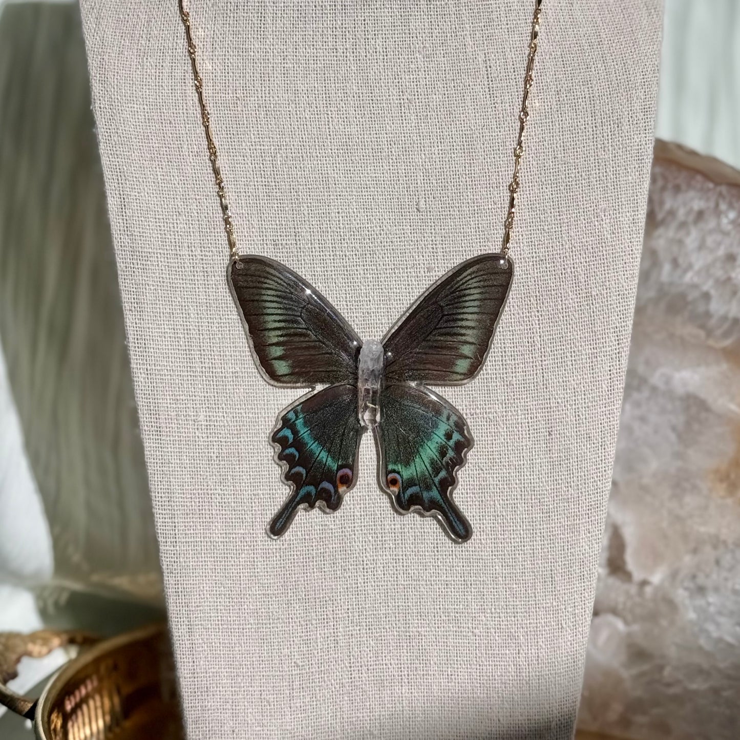 Alpine Butterfly Necklace