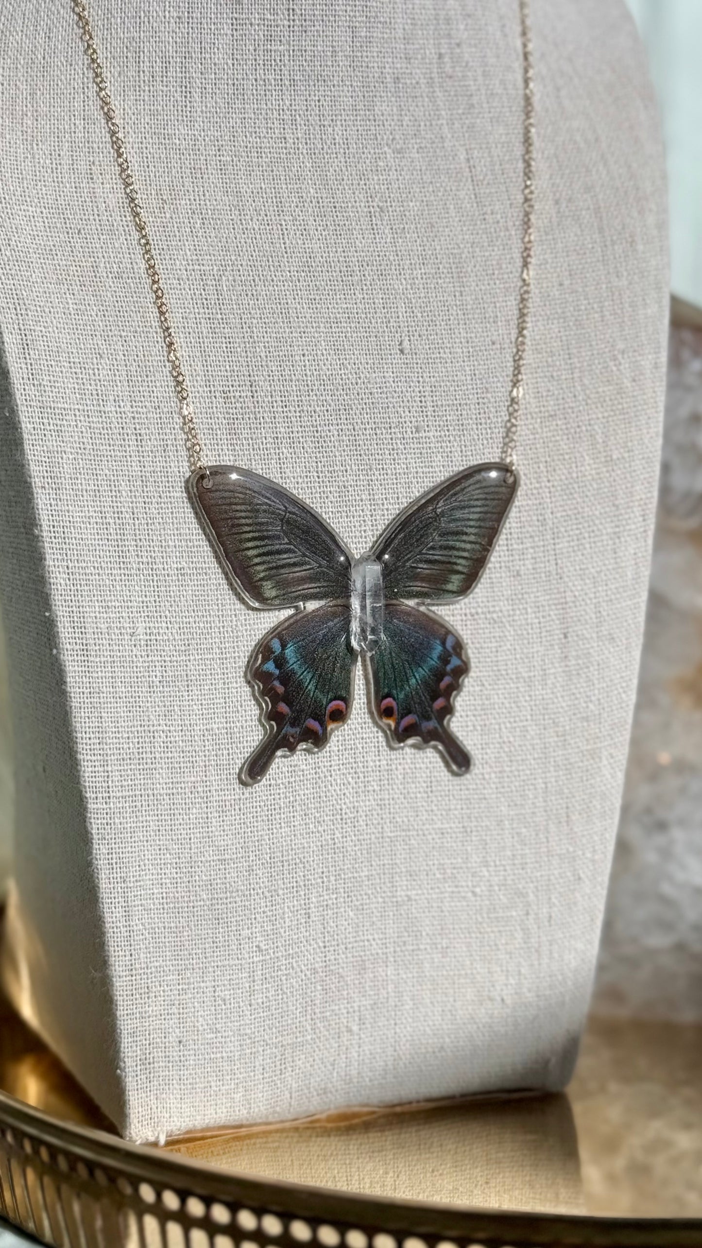 Alpine Butterfly Necklace