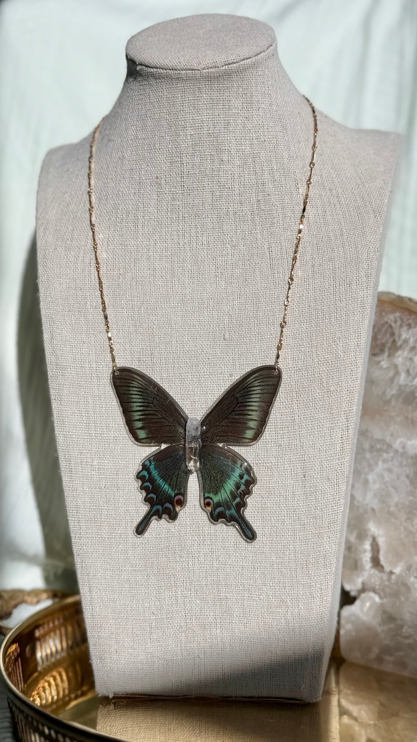 Alpine Butterfly Necklace