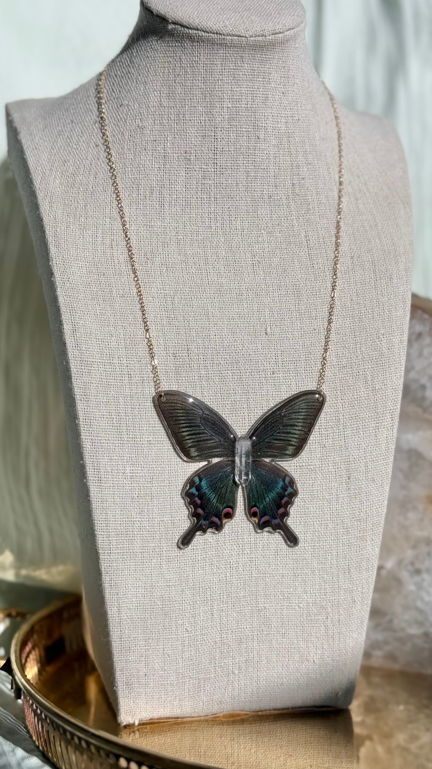 Alpine Butterfly Necklace