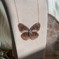 Crow Butterfly Necklace