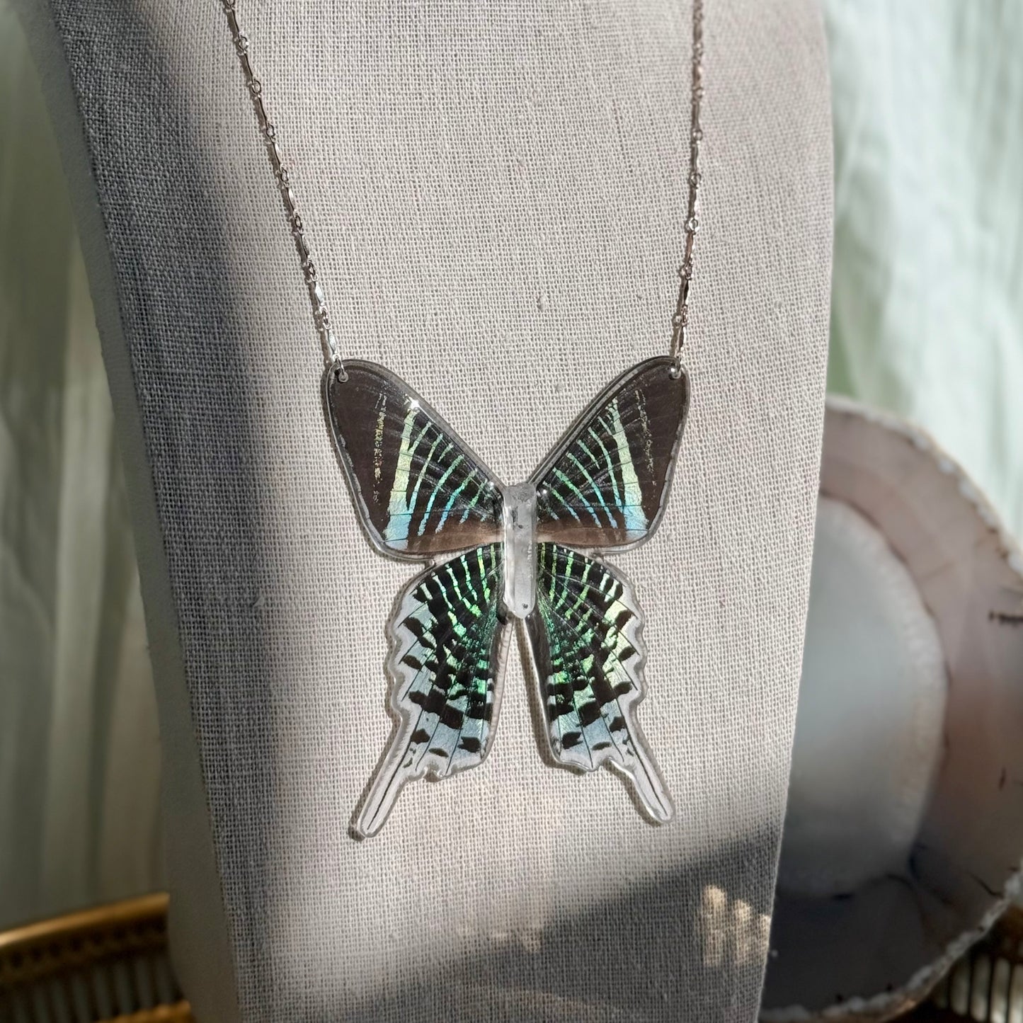 Urania Moth Necklace