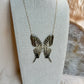 Zebra Swallowtail Butterfly Necklace