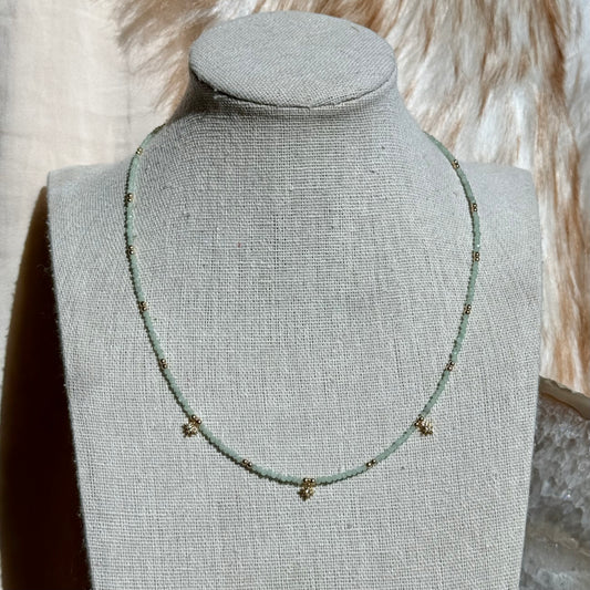 Star Dust Necklace- Jade