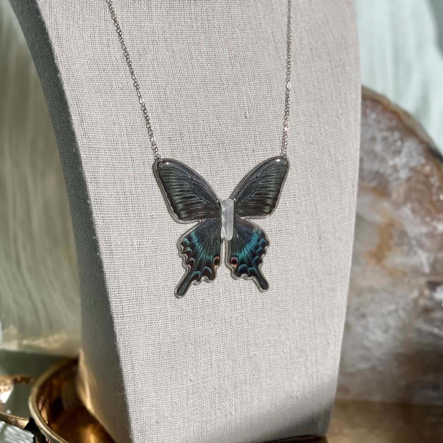 Alpine Butterfly Necklace