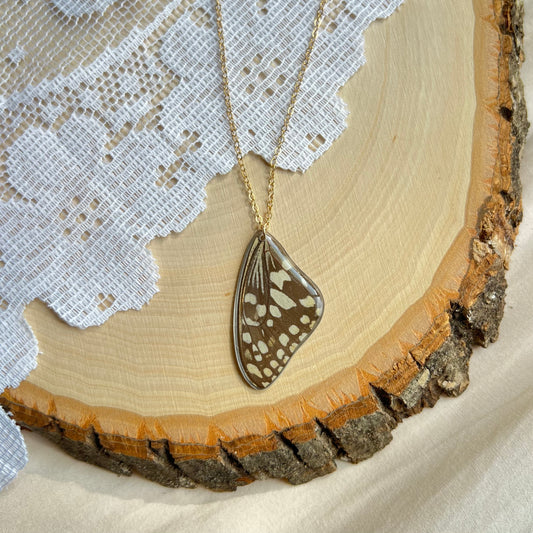 Lime Swallowtail Necklace