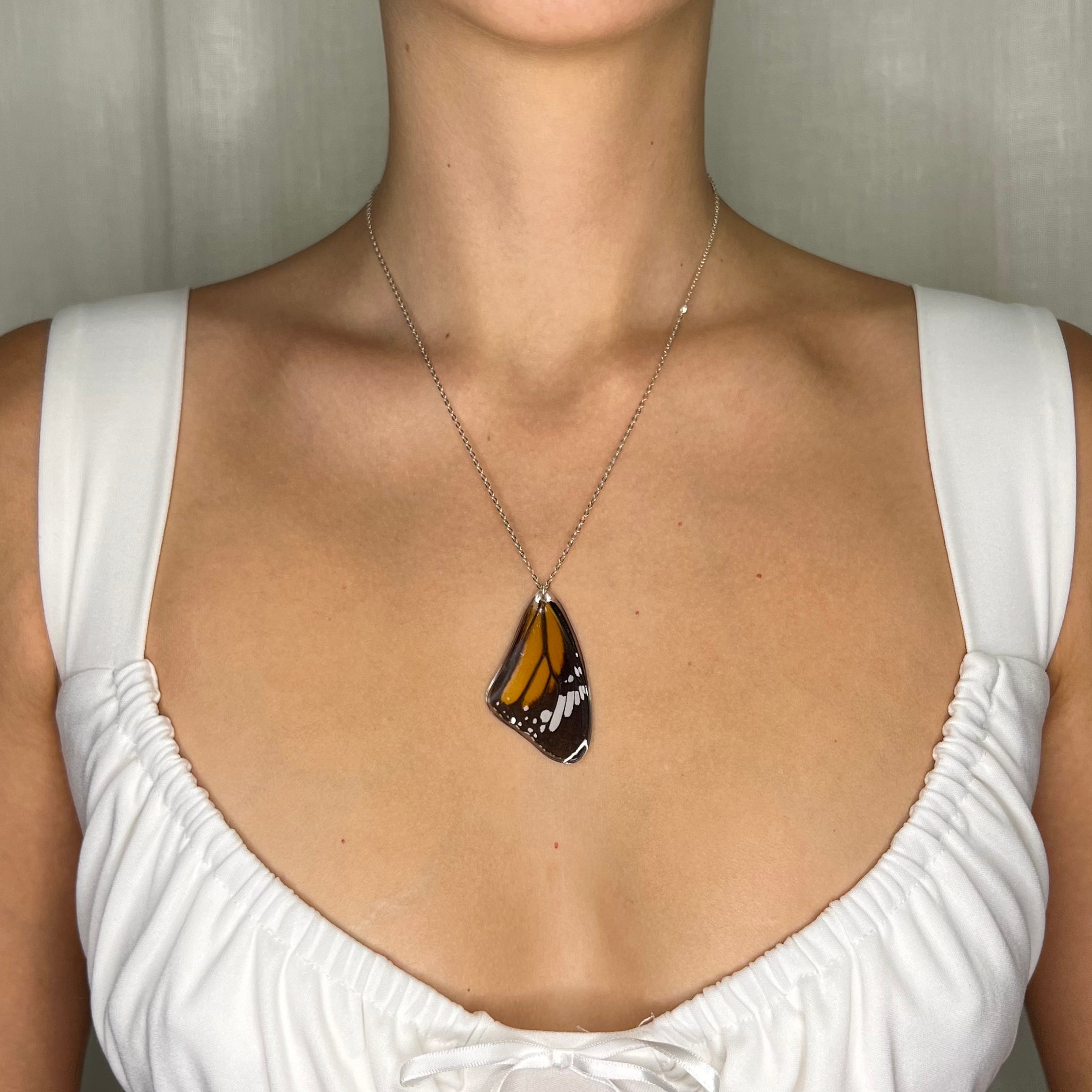 Monarch necklace deals