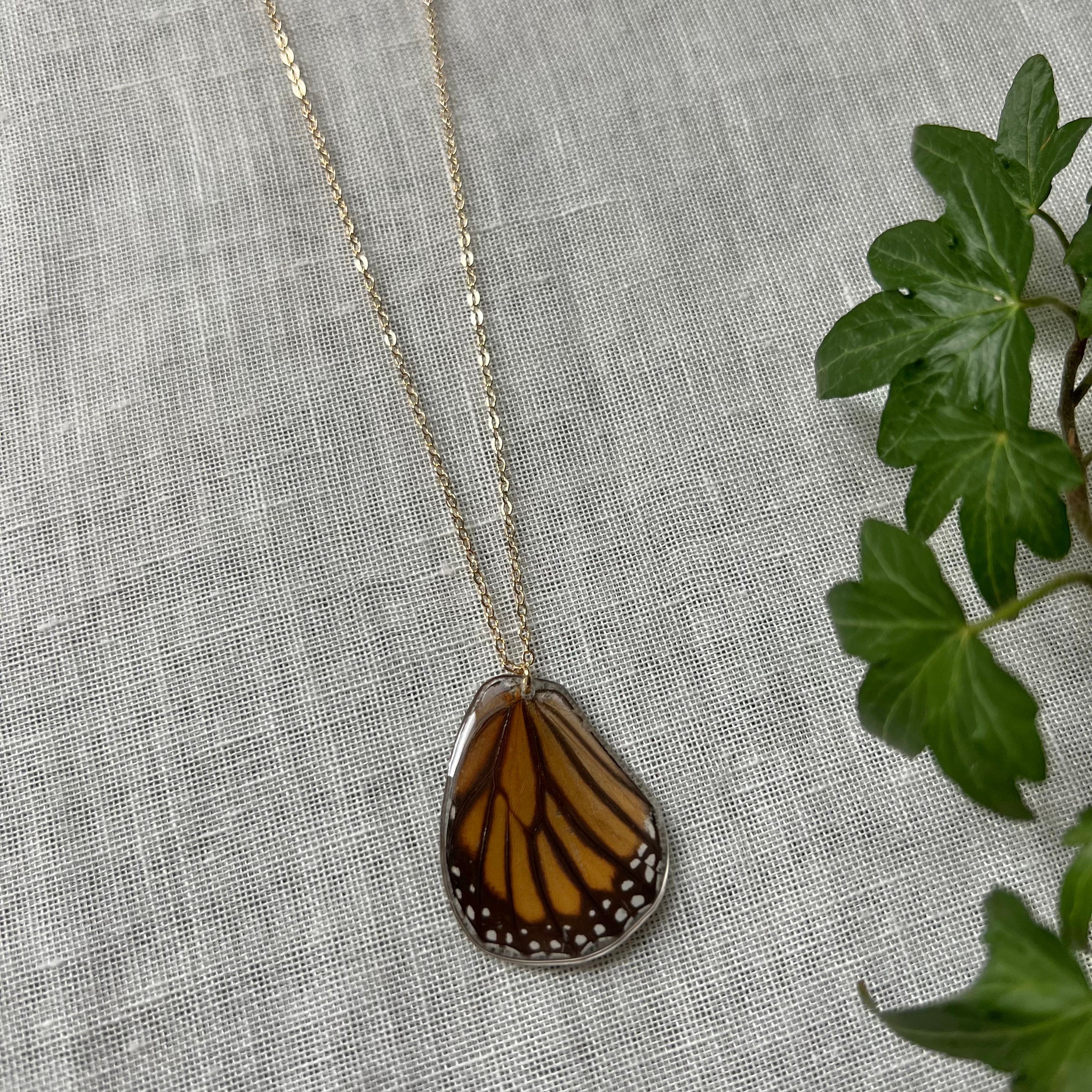 Monarch Butterfly Pendant – Industria Store