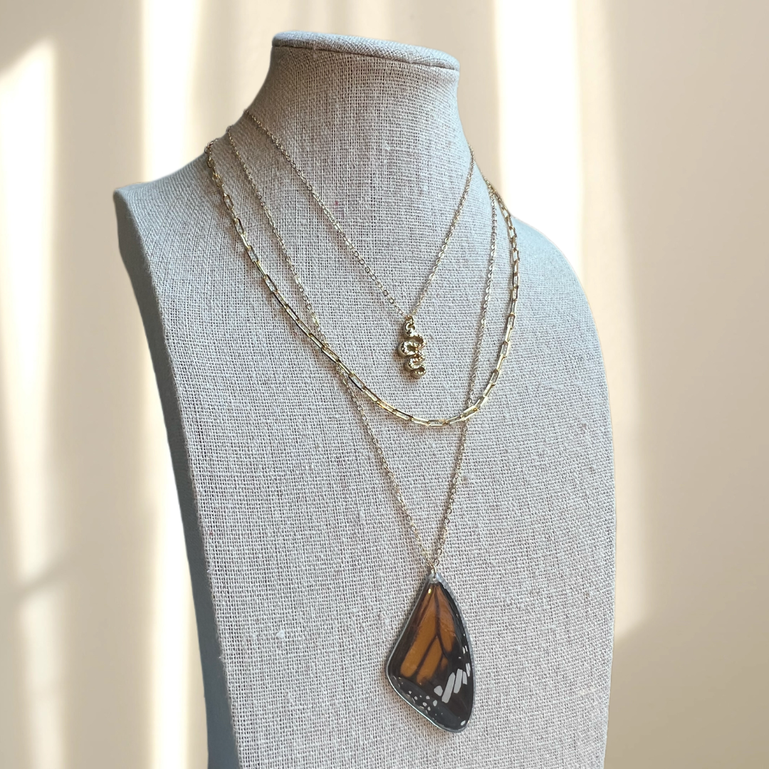 Gold Filled Paperclip Chain Necklace